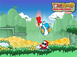 Yoshi's Island Super Mario Advance 3 Thumping Shy Guy