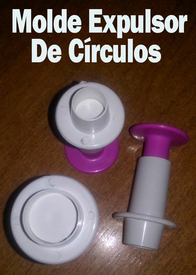 Set Molde Para fondant Cortador de círculos decoración de cupcakes