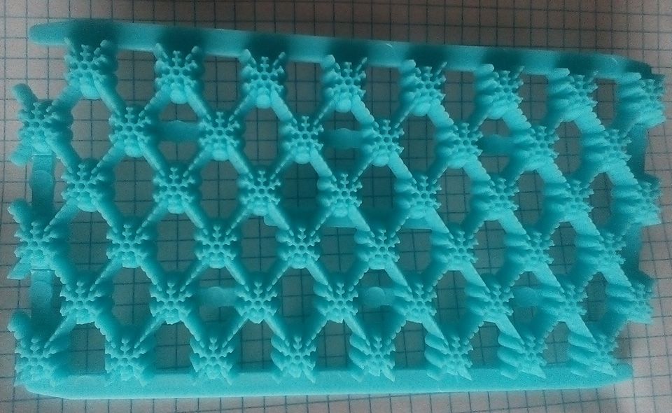 Molde plástico fondant tejido acolchado tela para galletas y tortas