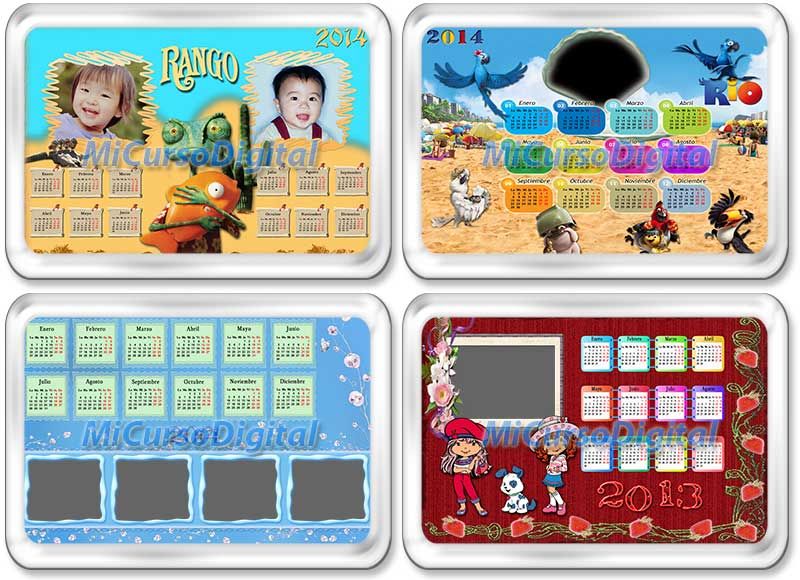Calendarios 2014 plantillas psd vectorizados infantiles corportaivos de mesa de pared