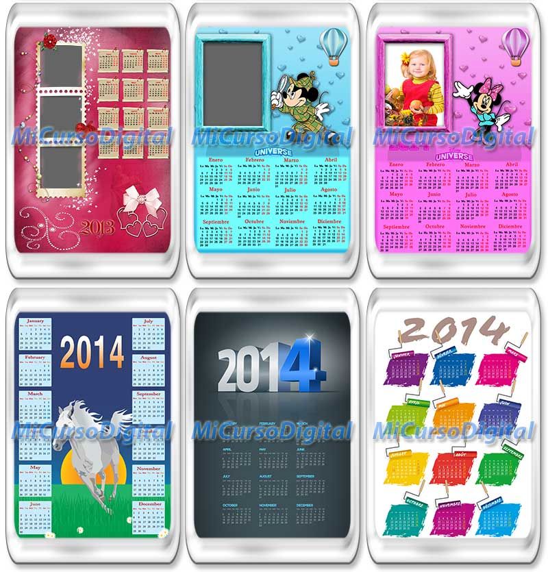 coleccion de plantillas psd para imprimir calendarios 2014 romanticos enamorados parejas corporativos para tu empresa
