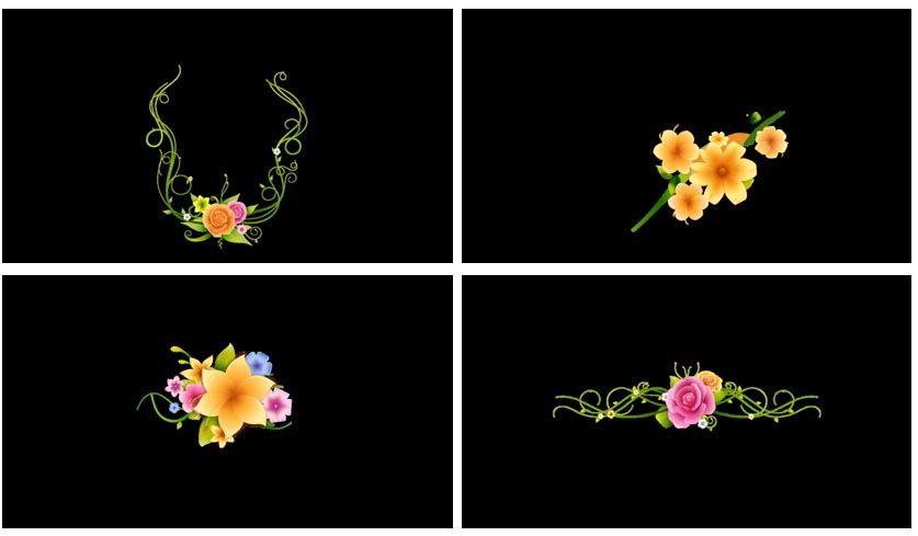 Fondos animados transiciones Hd EdicionVideo Backgrounds Boda Quince