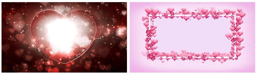 Fondos con movimiento sd hd backgrounds lienzos animados Corazon