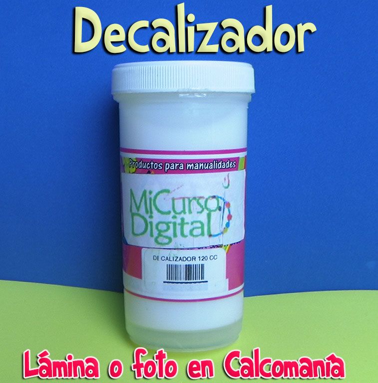 Decalizador para manualidades técnica transfer lamina en calcolmanía
