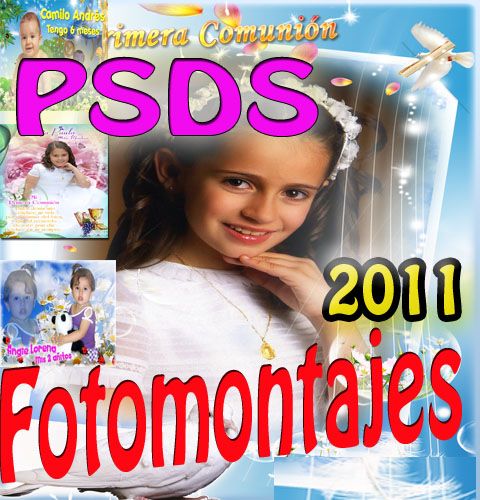 Coleccion 2012 plantillas psd para photoshop fotomontajes nuevos