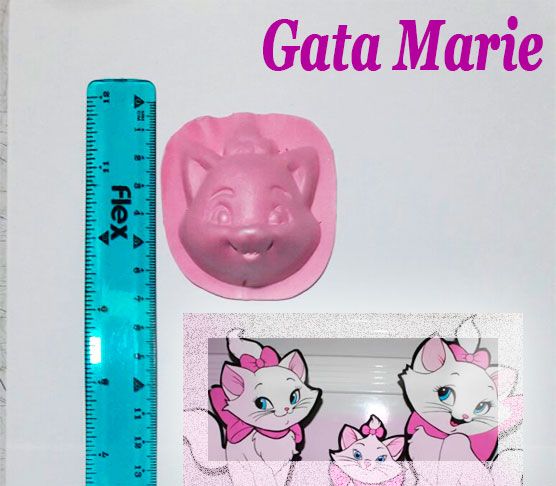 Molde de gata marie para fiestas infantiles Goma Eva 4d Inyector modelado Troquel Para Foami 