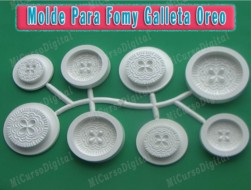 Molde para fomi galleta Festival para goma eva y pastillaje