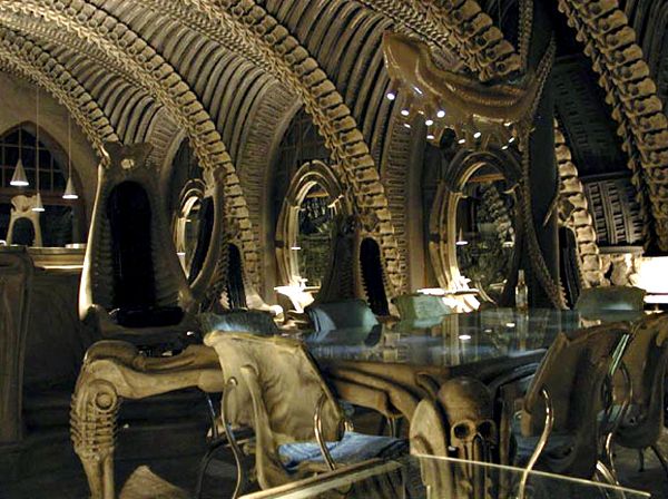 Destinations The Hr Giger Museum Bar Switzerland