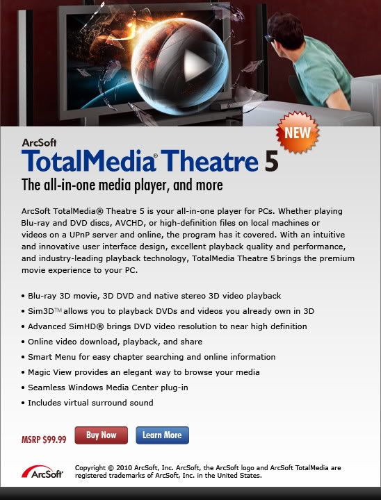 Arcsoft Totalmedia Theatre 6 Crack Torrent