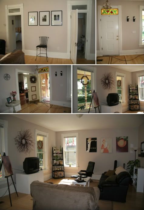 Farmington House Living Room Restored