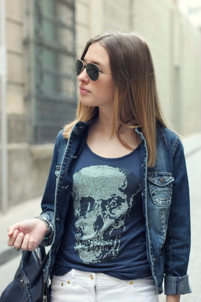 skullt-shirtwhitejeansdenimjaket-1