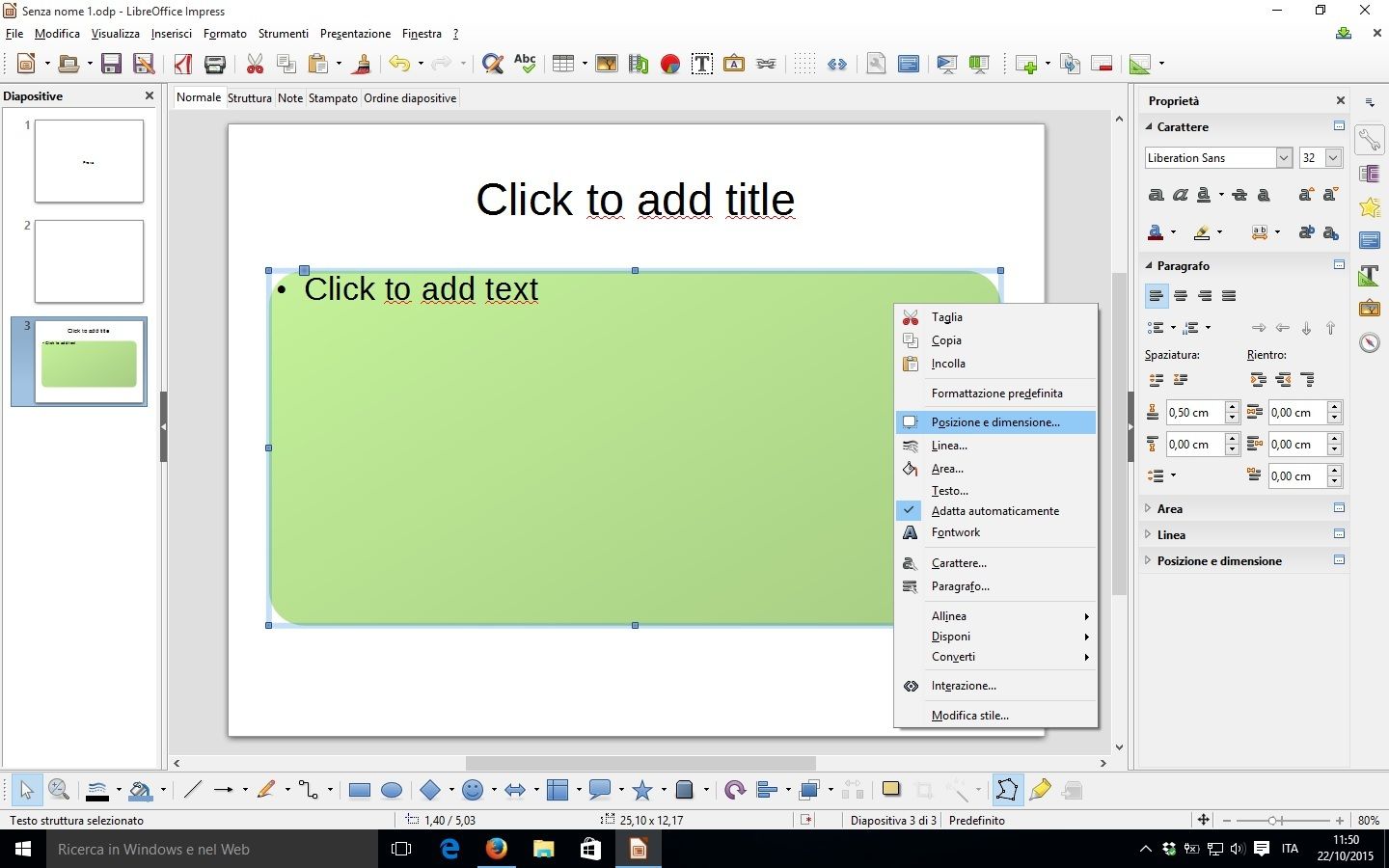 How to round corners in the master slide [Impress presentation] [closed