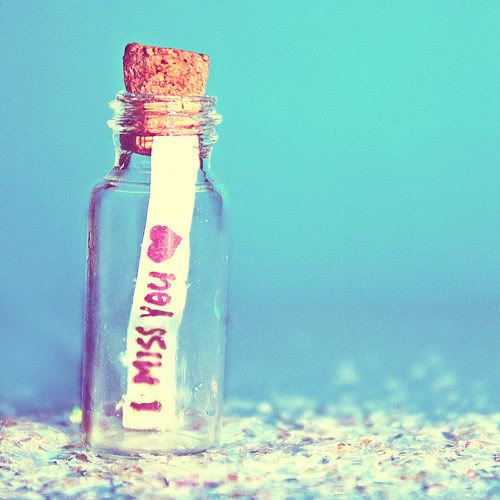 I miss you bottle Pictures, Images and Photos
