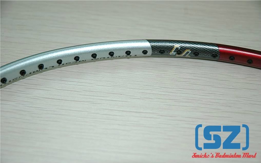raket yonex ti10 titanium mesh composite original logo raket yonex ti10 titanium mesh composite original logo