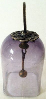 Table Cloche Table Sonnette avec poignée en bois handglocke réception cloche hôtel cloche