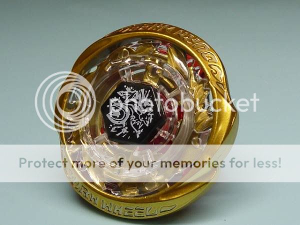 Beyblade GOLD BURN PISCES ED145WF RARE*LIMITED*  