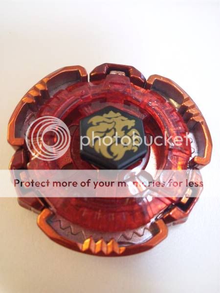 Beyblade TAKARA WBBA LIMITED 4D FANG LEONE BURNING CLAW VER W105R2F 