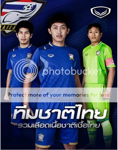 New Thailand National Football Team Jersey Shirt Soccer Tikot Away
