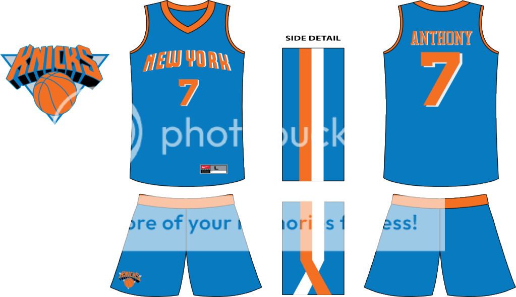 Knicks Uniform Concept - Concepts - Chris Creamer's Sports Logos ...