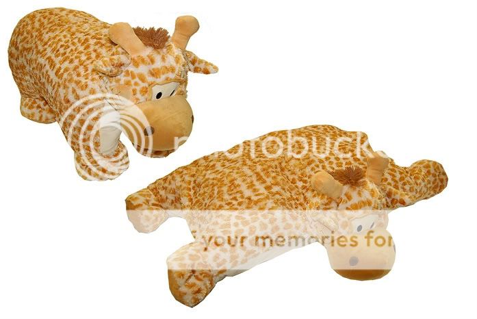 NEW 16 Authentic Cuddly Pets Pillow Chums GIRAFFE  