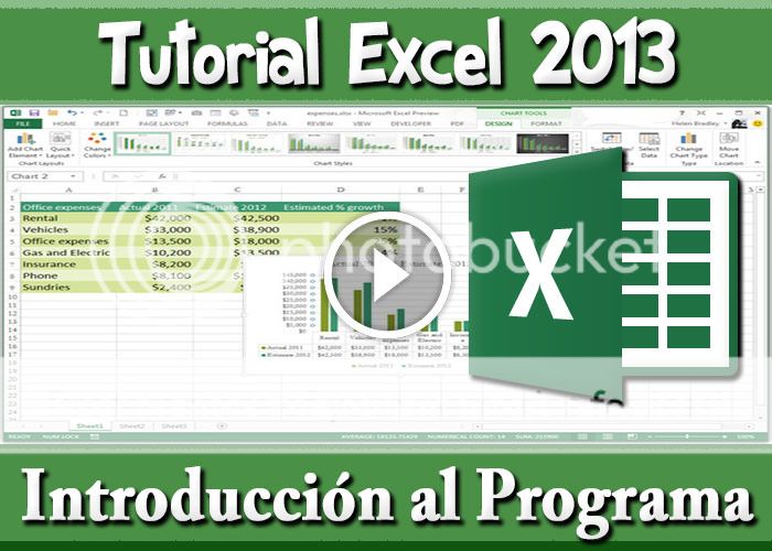 Excel 2013 Tutorial Introducción al Programa en Español