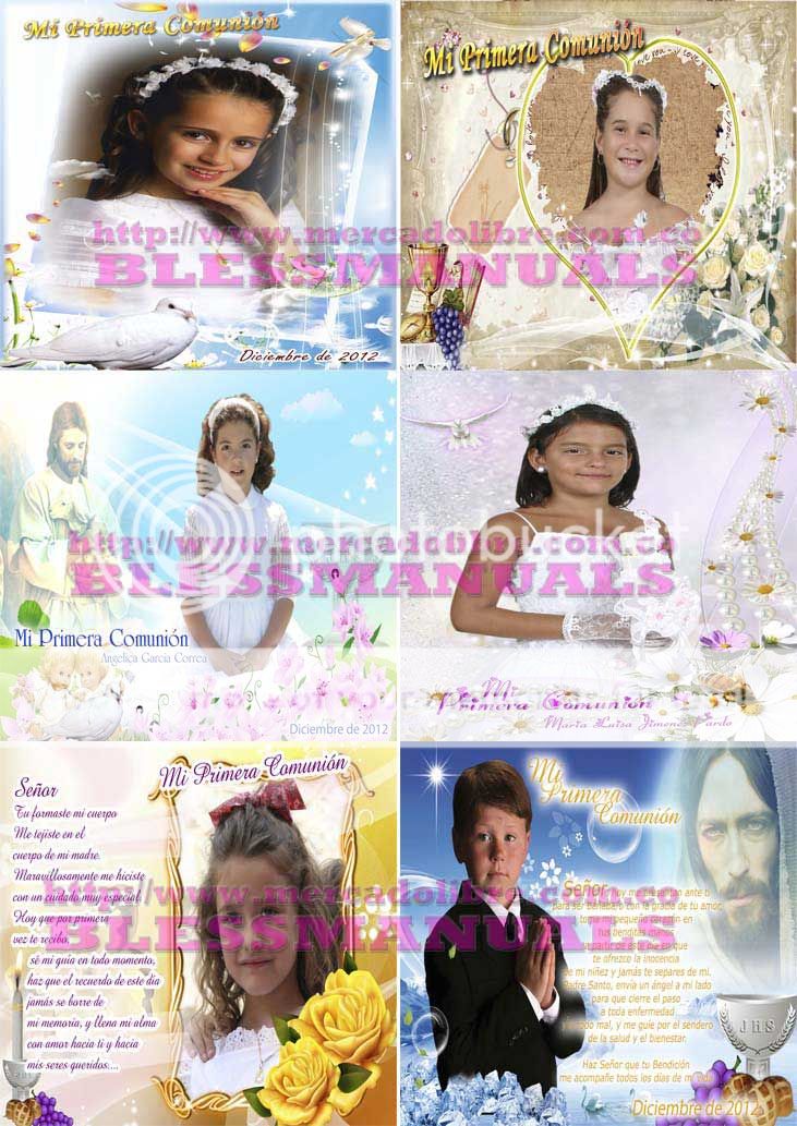 descargar gratis poster marcos decorativos psd descargar Psds bautizo Tarjetas de invitación primera comunión templates Micursodigital