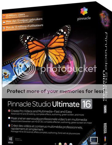 Pinnacle studio 16 ultimate español multilenguaje edición vídeo