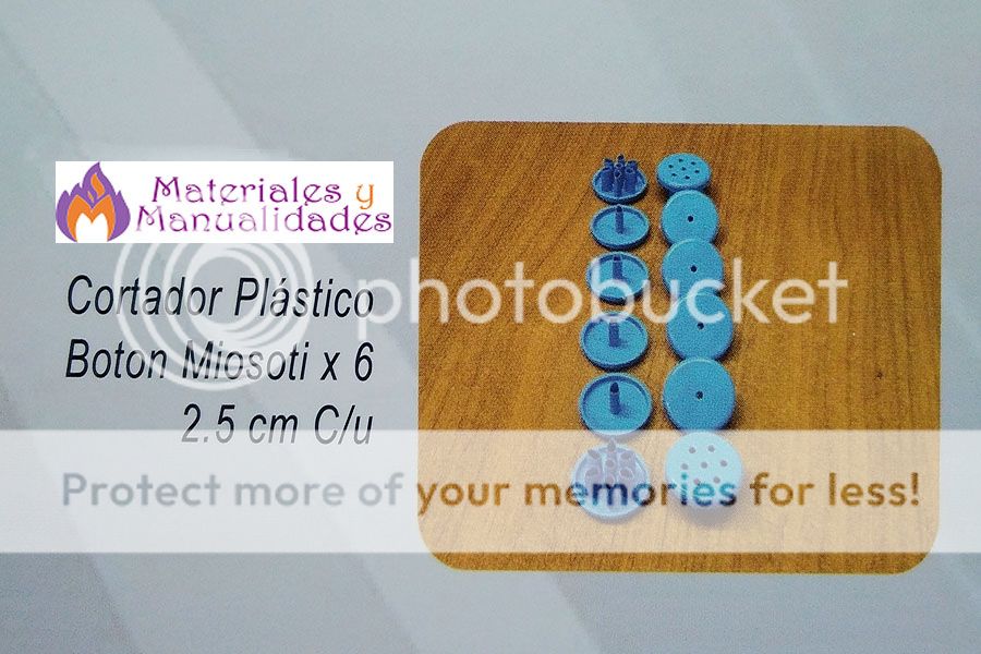 Molde plastico miosotis figuras para crear botones en pasta fría o fondant 
