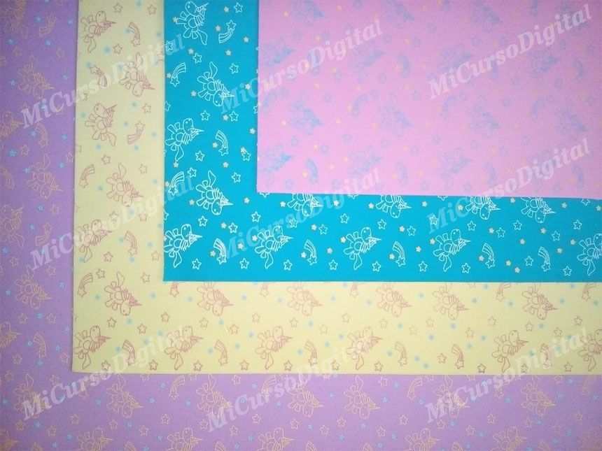 Goma eva Para unicornio caballo pony fantasia foami fomy