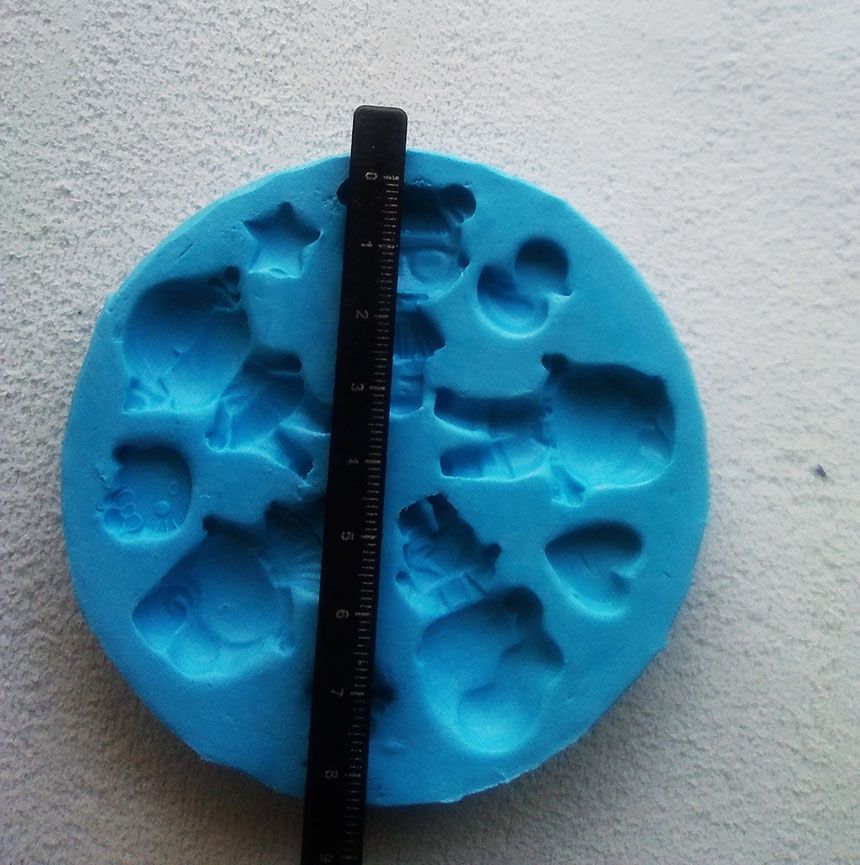 Molde Silicona Inyector Apliques muñecas lol