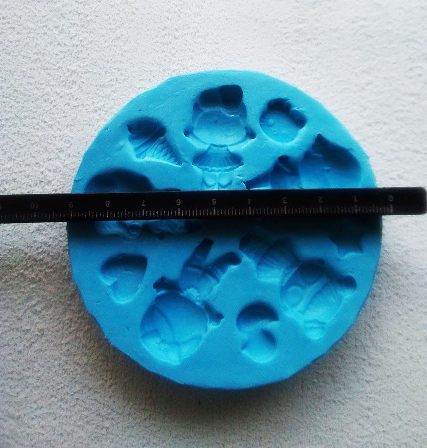 Molde Silicona Inyector Apliques muñecas lol