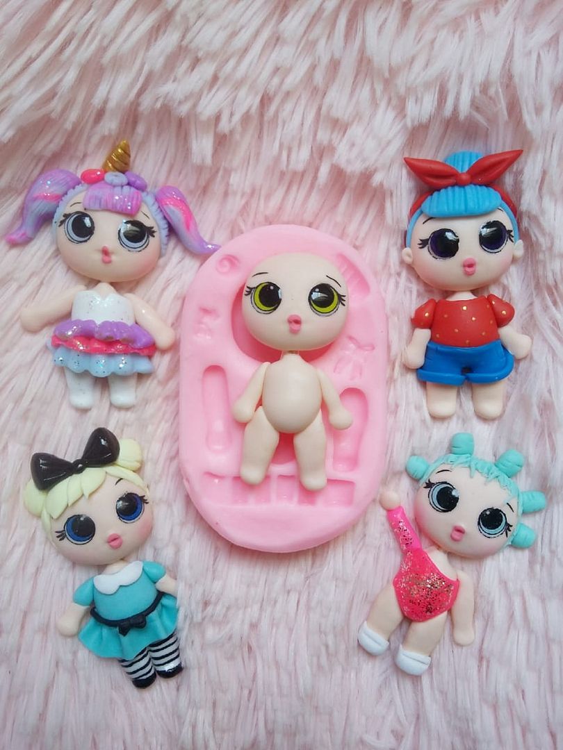 muñecas de pasta fria