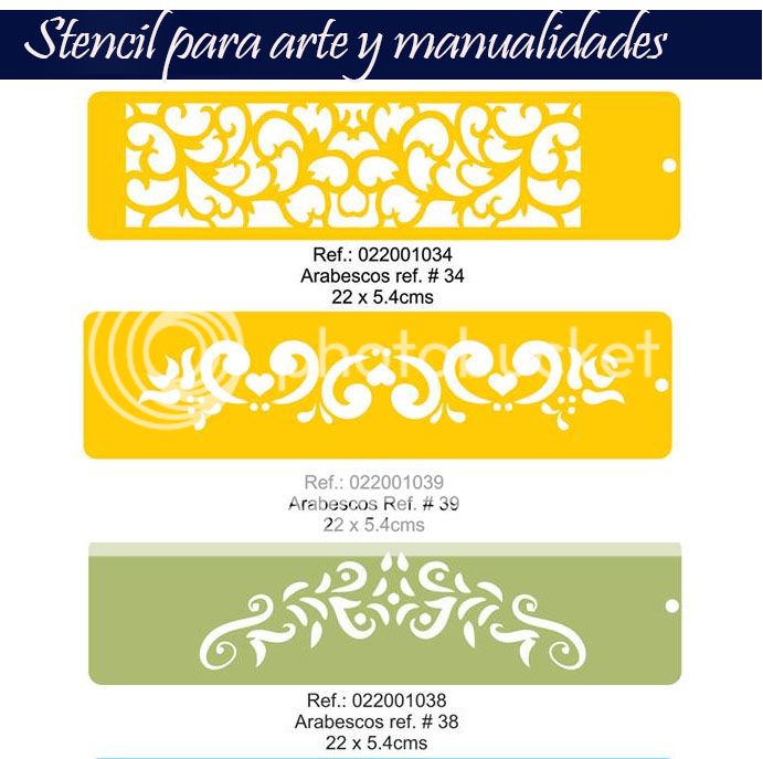 Arabescos para decorar tortas Plantilla Stencil Para Arte y repujado