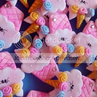 Molde en Silicona cono unicornio para fondant pasta fría Fimo