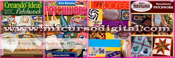 manual Patchwork artes y manuales  creando ideas patchwork