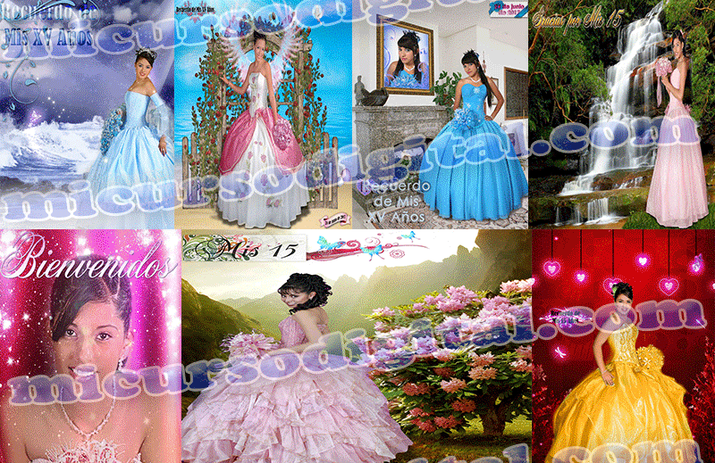 psd photoshop fotomontajes  boda quince comunión bautizo infantil publicidad