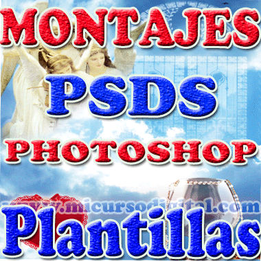 Plantillas Psd editable Photoshop Mosaicos Marcos decorativos