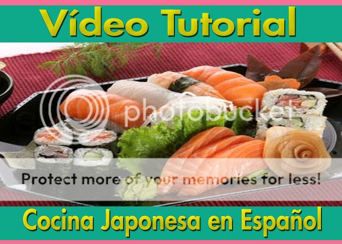 Curso de cocina japonesa gastronomia sushi recetas n español 2dvd