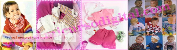 manual crochet tejidos dos agujas Ajuar del bebe Tejido Práctico Especial BeBes gorros ropa de bebes
