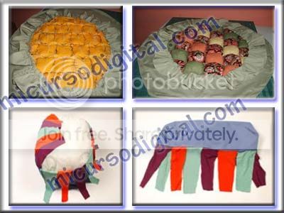 lenceria hogar manualdad arte puff cojines reciclado micursodigital.com paso a paso español