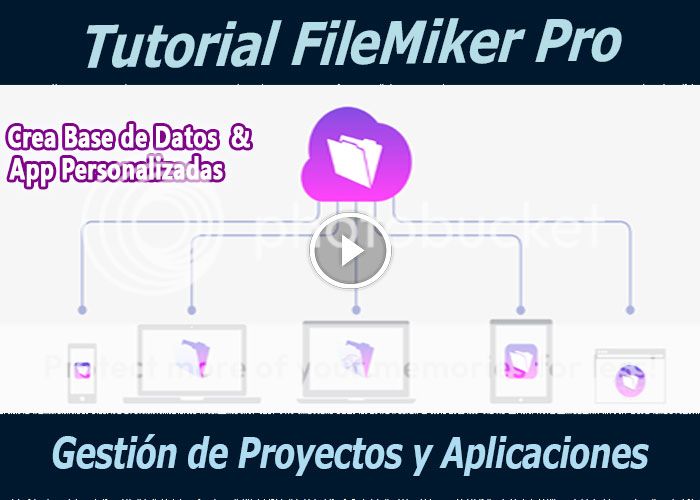 Curso Filemaker Pro 15 crear Bases de datos y Gestion de Apps