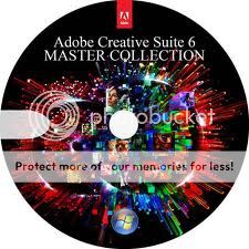 Adobe Creative cs6 Master collection pc diseño gráfico video dvd