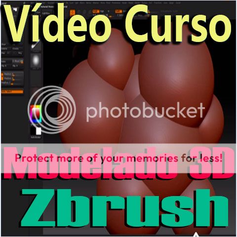 Curso Zbrush modelado 3D Escultura digital en español videotutoriales