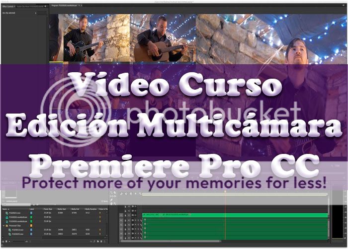 Curso Edición Avanzada de Vídeos con Adobe Premiere Pro CC Multicámara