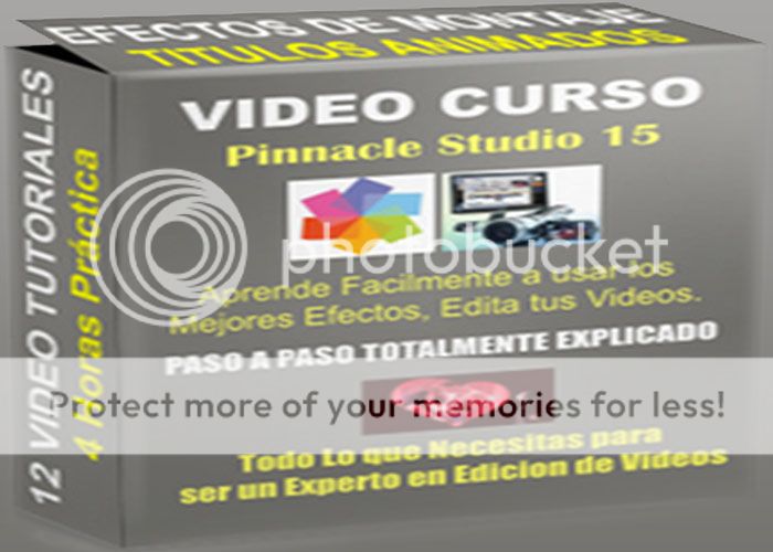 Vídeo Tutorial Pinnacle Studio 15 HD Full Español Envío Gratis