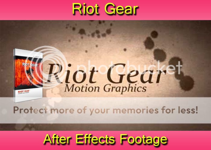 Riot Gear After Effects Footage