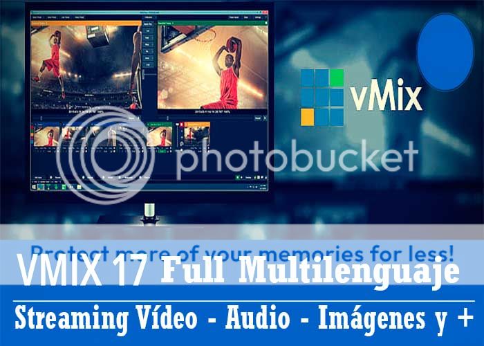 VMix 17 Full Streaming de Audio y Video Profesional