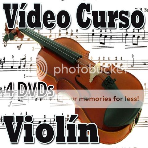 Vídeo Curso de Violín completo afinación 4 dvd secretos en español