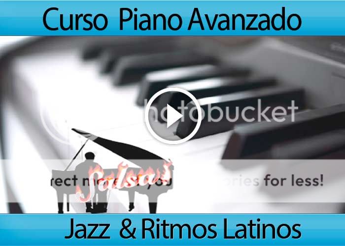 Vídeo curso de Piano Jazz y ritmos Latinos técnica avanzada 2dvd