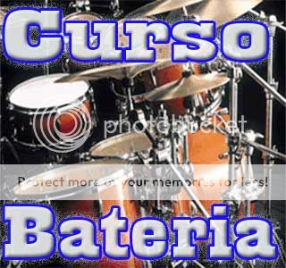 Vídeo Curso de Batería percusión play alongs ejercicios ritmos 1dvd